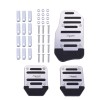 Set 3 buc. ornament pedale Tuning din aluminiu, AVX-T160817-14, AVEX