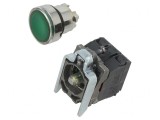 Comutator apăsare 22mm 1NC NO