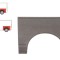 Segment reparatie aripa VW Transporter/Multivan (T5) 04.2003-10.2009/10.2009-; spate, stanga, inalt, 7E1809843A, 7H1809843A