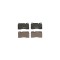 Placute frana SEAT LEON 5F1 ABE C1W061ABE