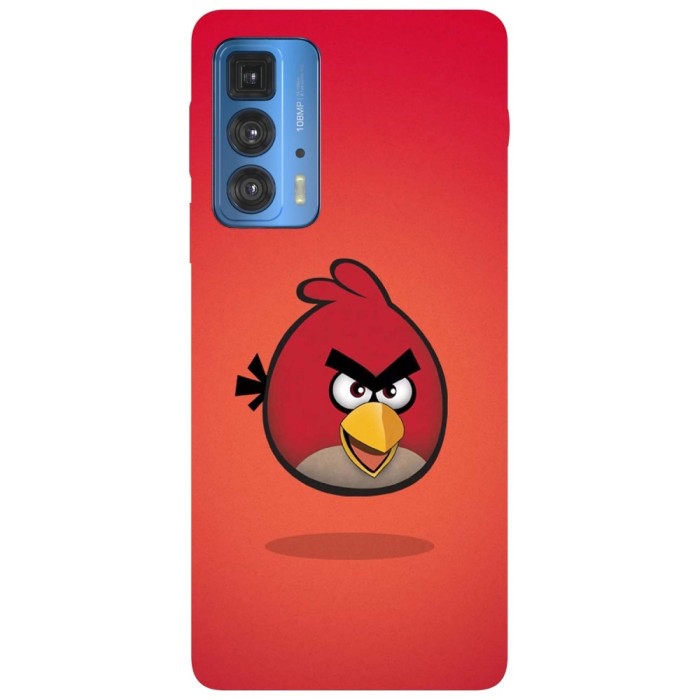 Husa compatibila cu Motorola Edge 20 Lite model Angry birds Red J. Bird, Silicon, TPU, Viceversa
