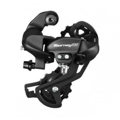 Schimbator spate Shimano Tourney RD-TX800, 7/8 vit., Prindere directa, negru, vrac foto