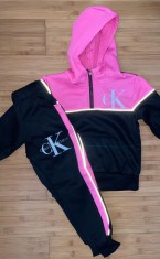 Trening Calvin Klein fata negru/roz polyester 3/4 ani purtat o data foto