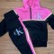 Trening Calvin Klein fata negru/roz polyester 3/4 ani purtat o data