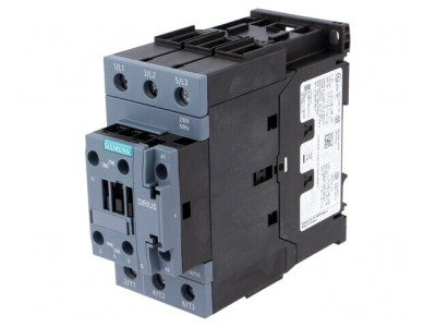 Contactor 3 Polare 230VAC cu 3 Contacte Auxiliare foto