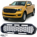 Grila de Performanta Tip Fagure Neagra fara Emblema, potrivita pentru Ford Ranger T8 19-22 Performance AutoTuning