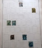 Lot mărci poștale Mexic 1850&ndash;1900 &ndash; colecție veche, obliterate &ndash;GB