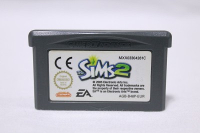 Nintendo Gameboy Advance GBA - The Sims 2 foto