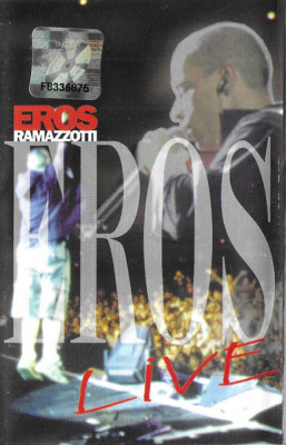 Casetă audio Eros Ramazzotti &amp;ndash; Eros Live, originală foto