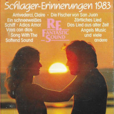 Casetă audio RF. Fantastic Sound – Adios Amor Schlager-Erinnerungen 1983