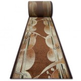 Traversa heat-set Primo 5741 maro, 120 cm