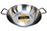 Tigaie din otel carbon, 2 manere, 40 cm, 8.9 litri, Pata Negra, Garcima, GRC86040