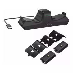 Stand dual incarcare controller XBOX One S/X ; XBOX Series S/X + Acumulatori 700mAh - EAN: 4251236201044