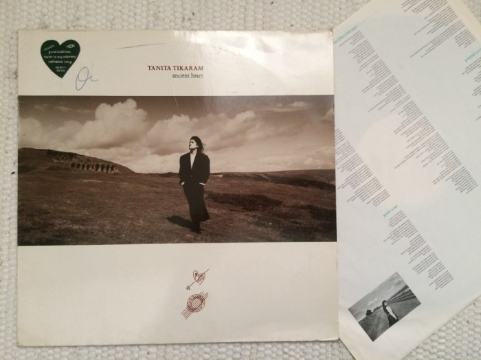 tanita tikaram ancient heart 1988 album disc vinyl lp muzica pop folk soft rock wea records cu insert VG+