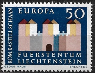 B0957 - Lichtenstein 1964 - Europa-cept neuzat,perfecta stare foto