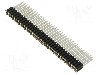Conector 68 pini, seria {{Serie conector}}, pas pini 2.54mm, FISCHER ELEKTRONIK - BL10.68Z