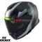 Casca modulara Axxis model Gecko SV Shield B2 gri lucios (ochelari soare integrati)