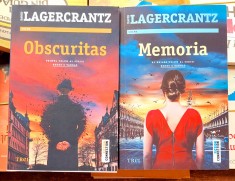 Seria Rekke &amp; Vargas Volumul 1 : Obscuritas Volumul 2 : Memoria - David Lagercrantz