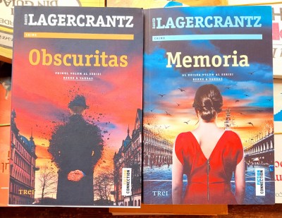Seria Rekke &amp;amp; Vargas Volumul 1 : Obscuritas Volumul 2 : Memoria - David Lagercrantz foto