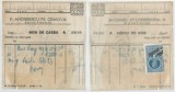 Romania, P. Andreescu Fii, Bon pentru ambalaj, Craiova, 1938