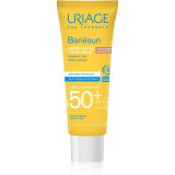 Uriage Bari&eacute;sun Bari&eacute;sun-Repair Balm crema de fata cu efect de protectie SPF 50+ culoare Golden tint 50 ml