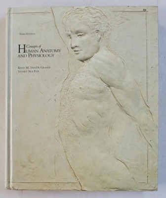CONCEPTS OF HUMAN ANATOMY AND PHYSIOLOGY THIRD ED. by KENT M. VAN DE GRAAFF , STUART IRA FOX , 1992 foto