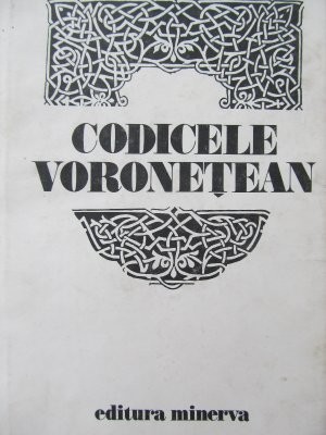 Codicele voronetean - studiu Mariana Costinescu