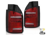Set de stopuri LED de tuning potrivit pentru Volkswagen T5 2015-2019, baza rosie alba, stanga si dreapta Performance AutoTuning