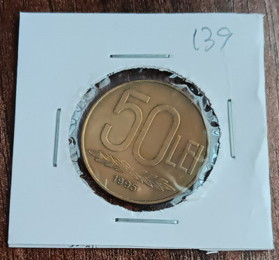 M1 C10 - Moneda foarte veche 139 - Romania - 50 lei 1995 foto