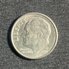 Moneda One Dime 2001 USA