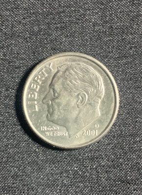 Moneda One Dime 2001 USA foto