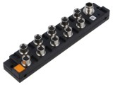 Cutie de conexiuni M8 IP67 LED 3 soclu 30VDC