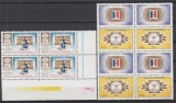 ROMANIA 1983 LP 1082 LP 1082 a ZIUA MARCII POSTALE ROMANESTI BLOCURI DE 4 MNH, Nestampilat