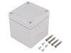 Carcasă universală gri 82x84x85mm TG ABS IK07