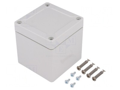 Carcasă universală gri 82x84x85mm TG ABS IK07 foto