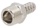 Racord push-in ştuţ alamă nichelată R 3/8 10mm