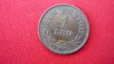 1 LEU 1924 POISSY (F6) Argint *Moneda Veche Romania*