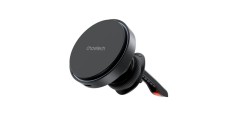 Suport magnetic Choetech T205-F cu incarcator inductiv de 15 W - negru foto