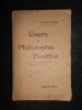 Auguste Comte - Cours de philosophie positive tomul 6 (1908)