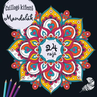 Csillog&amp;oacute; kifestő - Mandal&amp;aacute;k foto
