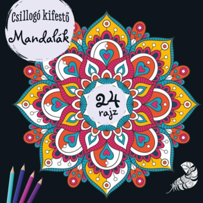 Csillog&oacute; kifestő - Mandal&aacute;k