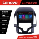 Navigatie Hyundai I30 2009-2012 clima automata Lenovo Kit-I30AUTOMATIC 8 core QLED Qualcomm 4+64 360 Android Waze USB Navigatie Internet Youtube Rad C