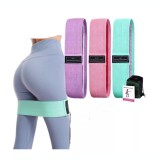 Cumpara ieftin Set 3 benzi elastice fitness, 3 niveluri de rezistenta, pentru coapse, fese si picioare