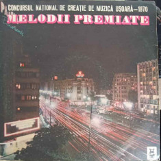 Disc vinil, LP. CONCURSUL NATIONAL DE CREATIE DE MUZICA USOARA 1970-COLECTIV