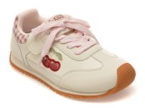 Pantofi sport SELECTION KIDS albi, 63002, din piele naturala