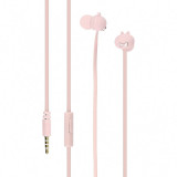 Handsfree Casti In-Ear Tellur Pixy, Cu microfon, 3.5 mm, Roz TLL162242