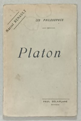 PLATON par MARCEL RENAULT , 1902 foto