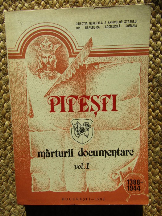 Pitesti marturii documentare vol I