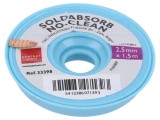Bandă de Dezlipit cu Colofoniu 2,5mm Fără Halogenuri