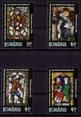 RO 2011 LP 1910 &amp;quot;Vitralii Muzeul Ing. Minovici&amp;quot; , serie , MNH foto